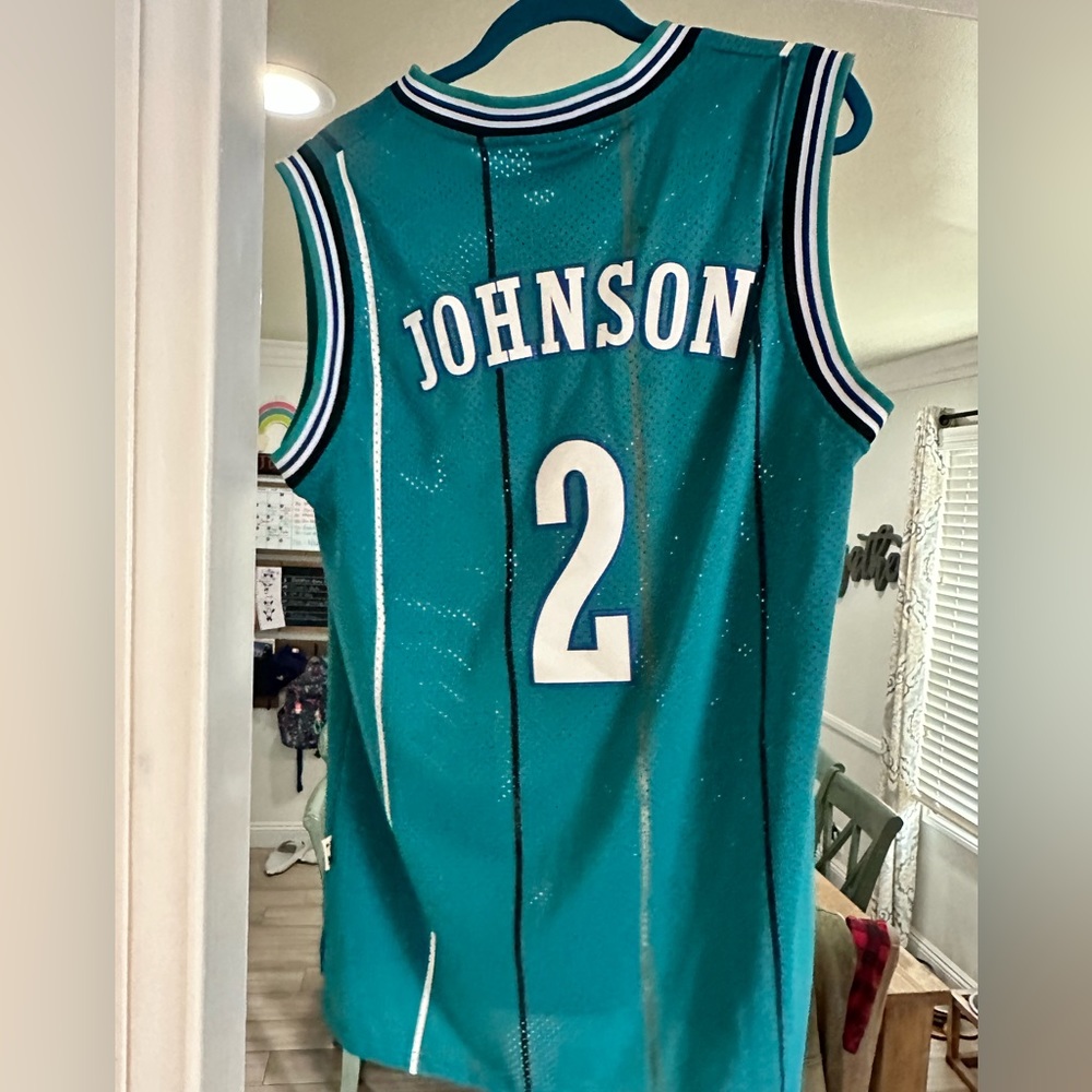 Larry Johnson jersey clean no stains or rips